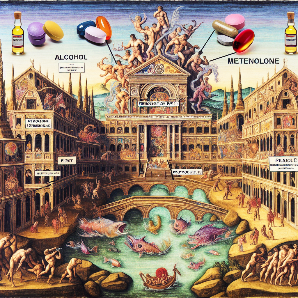 Primobolan (Metenolona) pastillas con alcohol: riesgos acumulativos